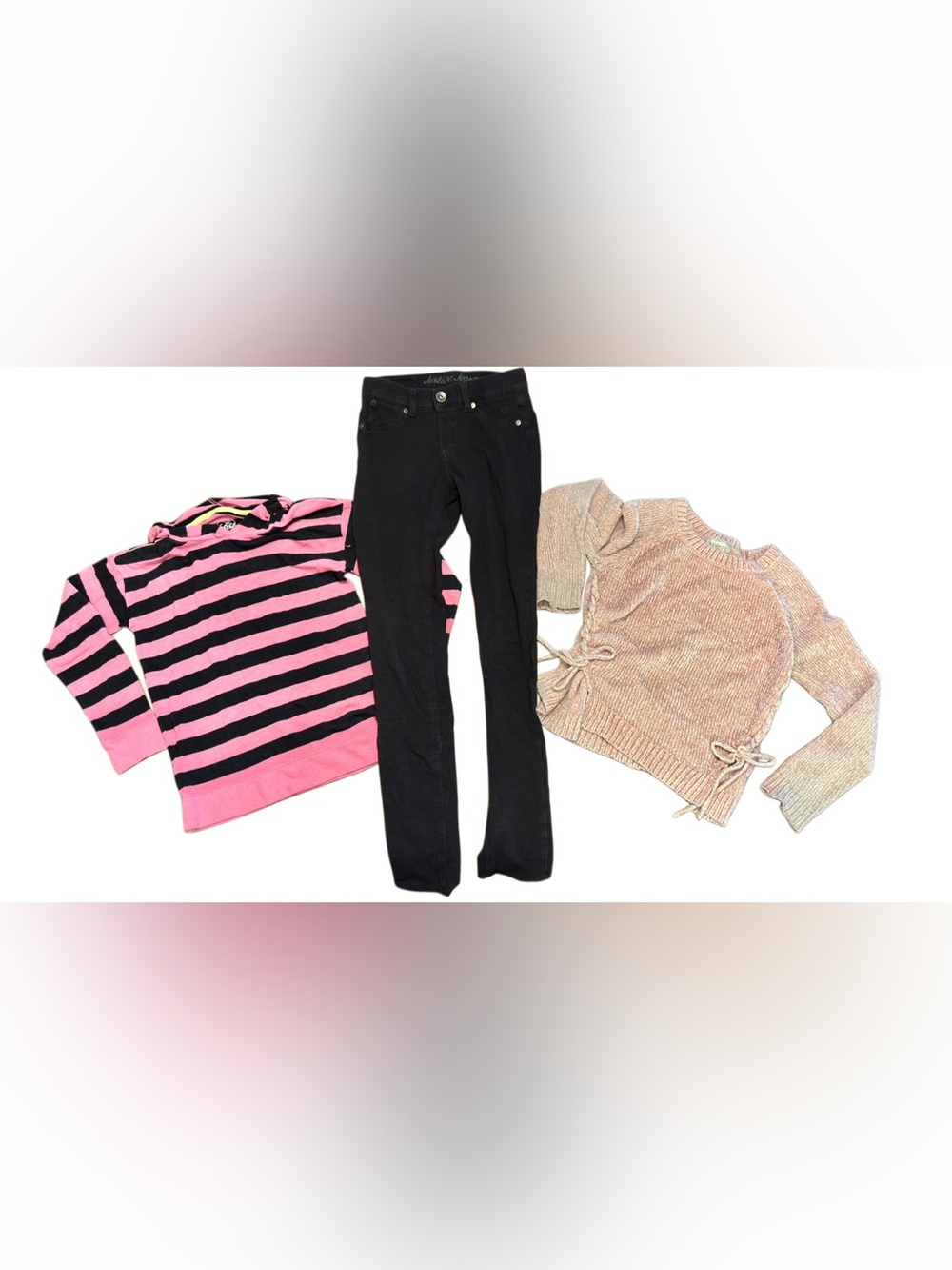 Justice Black Girls Skinny Jeans